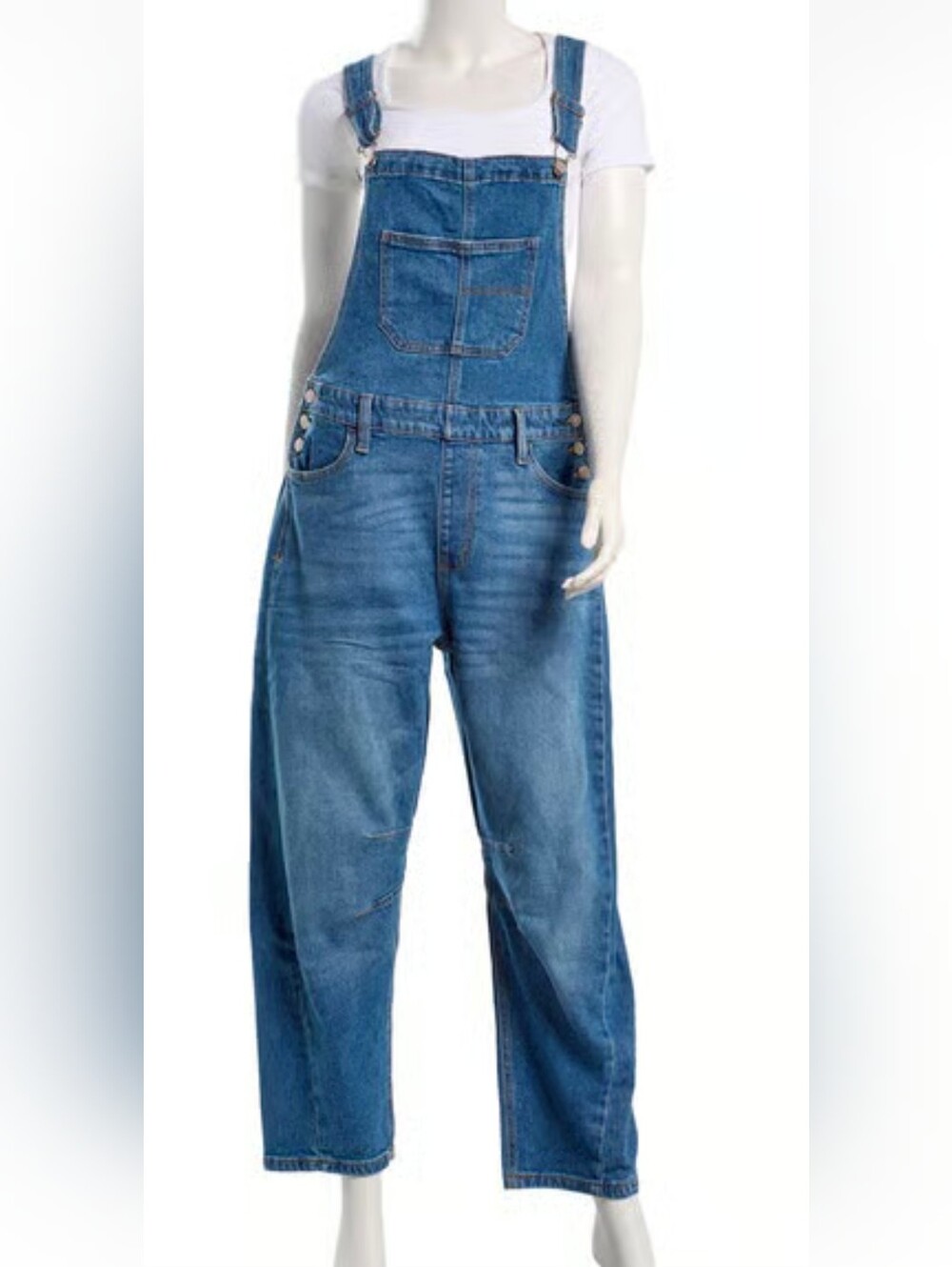 Celebrity Pink Barrel Leg Overalls - Picture 4 of 4